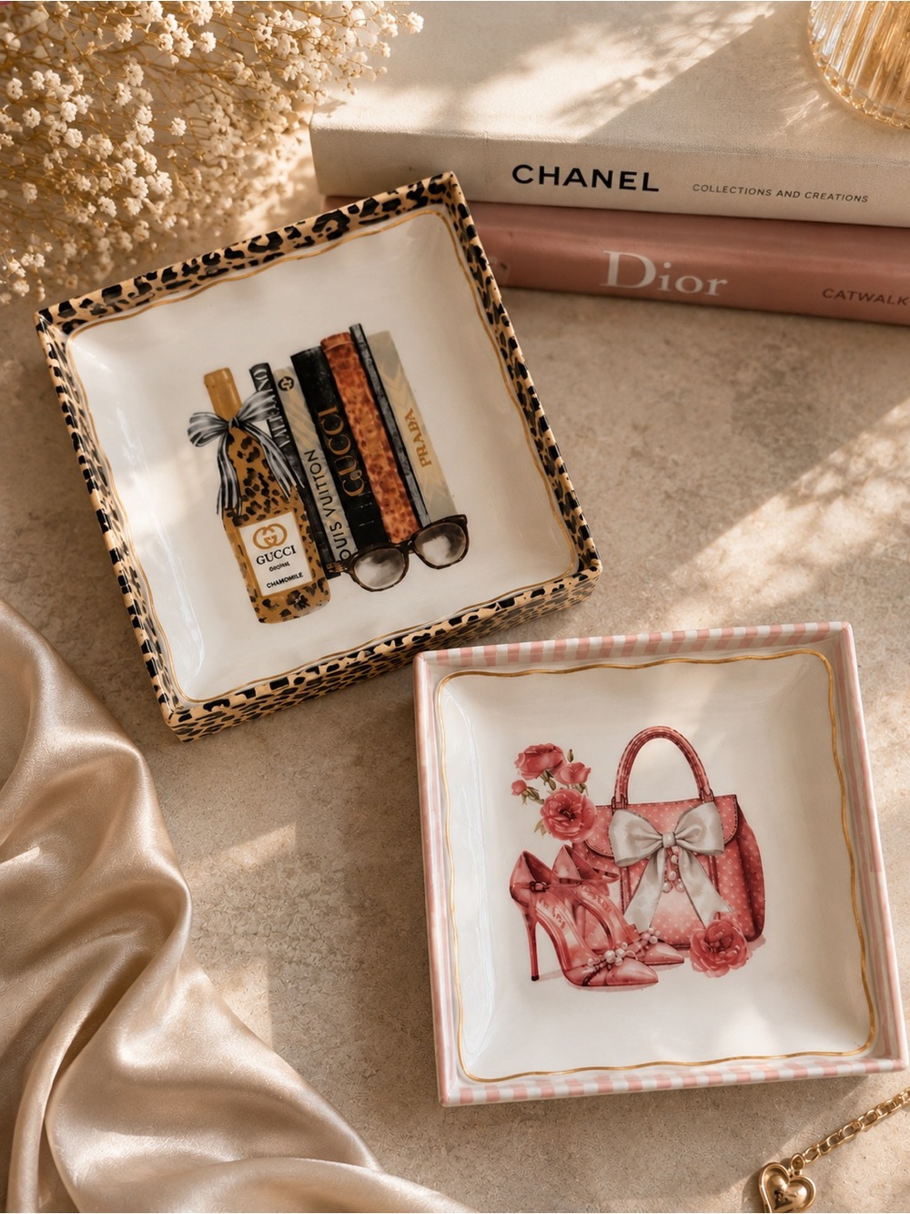 Fashion Trinket Trays (pick one)